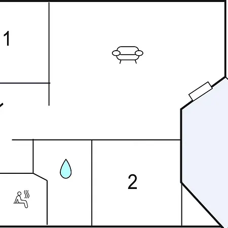 בית נופש Freibeuterweg 3 - Dorf 6 *